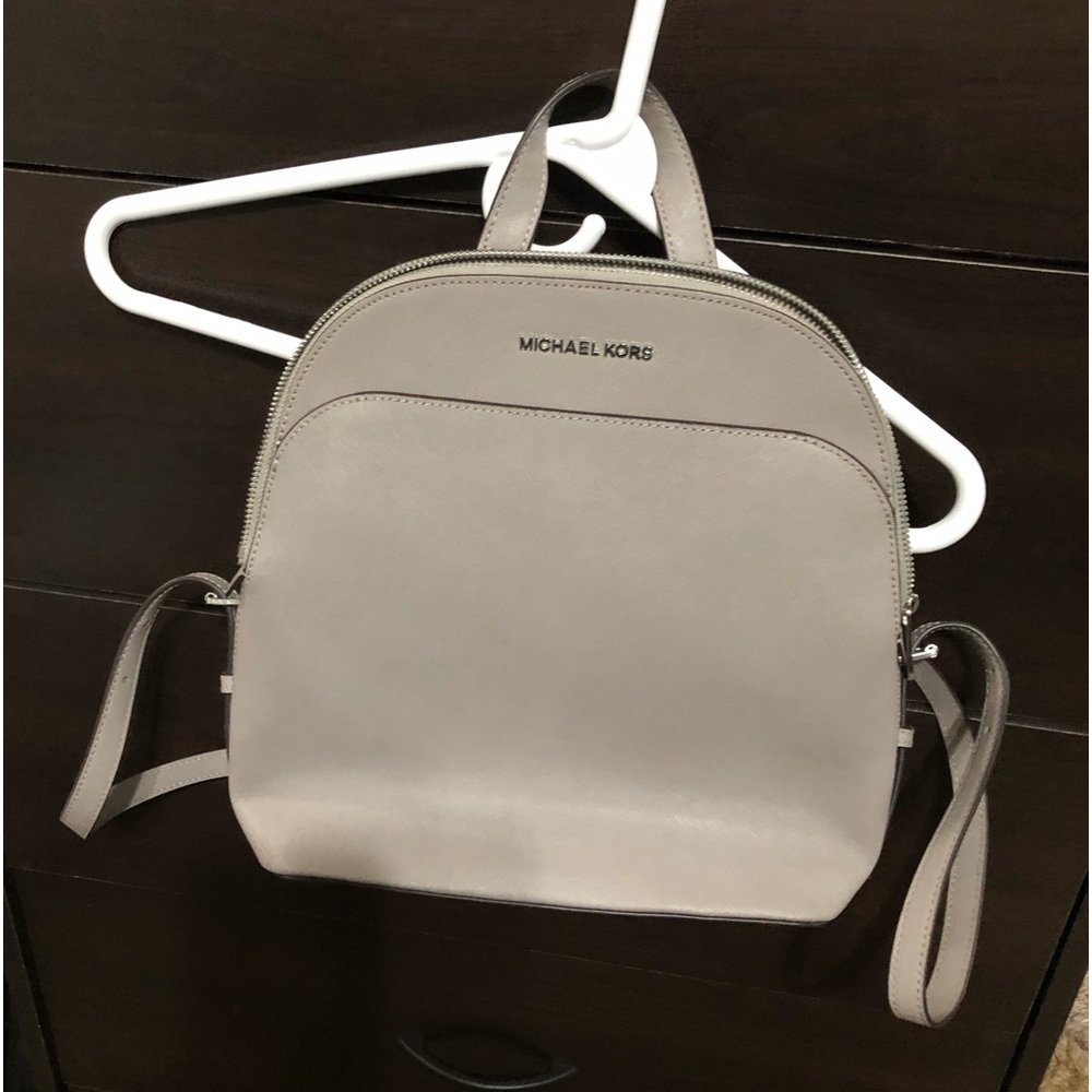 MK Grey Emmy Backpack